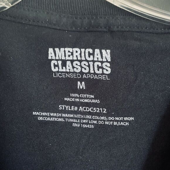 AC/DC Rock Or Bust T Shirt Unisex M Graphic Double Sides Print Official Licensed - Picture 6 of 6